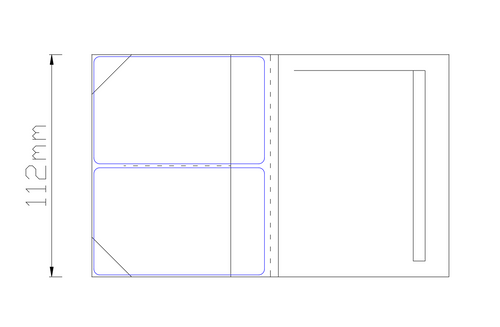 6年ぶり再登場の薄いコンパクト財布Tenuis3帆布版、当時からのカードポケット調整