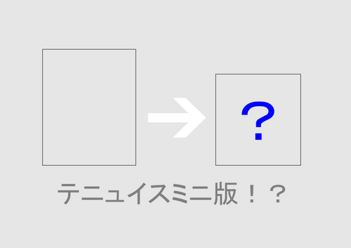 薄い財布Tenuisのミニ版⁉　まだ構想段階ですが。。。