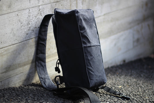Baksteen 防水、防犯、防ずり落ち帆布ショルダーバッグ