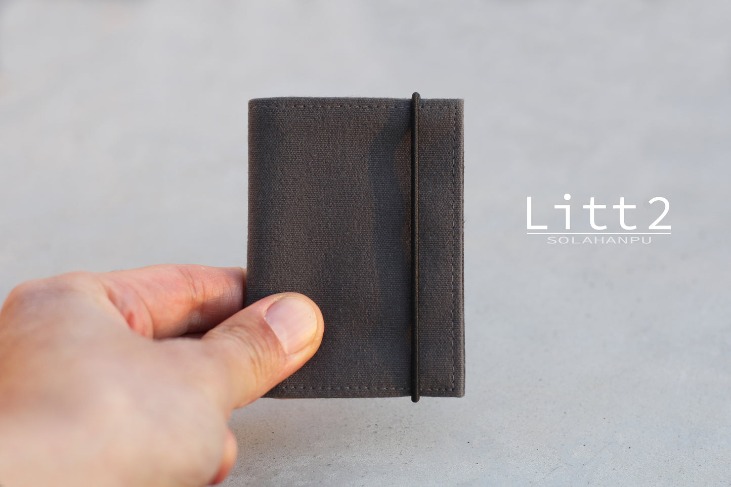 Litt 2 帆布の小さい財布